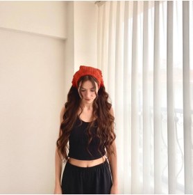 Resim HanimLoop Örgü Bandana Pinterest Renkli Bandana Bohem 