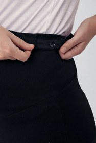 Resim Ayarlanabilir Yüksek Bel Esnek Uzun Hamile Etek ETK01 - Siyah / M 