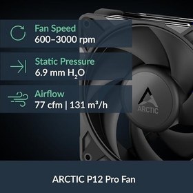 Resim Arctic Liquid Freezer III Pro 240 Intel/AMD Uyumlu, 240mm Radyatörlü, 2x12cm P12 PRO PWM Fanlı, Sıvı İşlemci Soğutucu Siyah (ACFRE00178A) 
