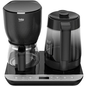 Resim Beko CFM 8449 I Dem® Deluxe Otomatik Çay & Filtre Kahve Makinesi 