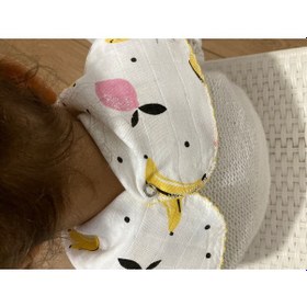 Resim İkili Müslin Çift Katlı Çıtçıtlı Mama Önlüğü/ Omuz Örtüsü Çok Renkli 