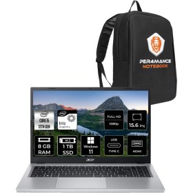 Resim Acer Aspire 3 Intel Core I5 1235U 8gb 1tb SSD 15.6'' Fhd W11H Taşınabilir Bilgisayar & Per4 Çanta NXK6SEY002P303 