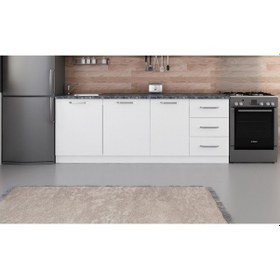 Resim Minar 220 Cm Mutfak Dolabı Beyaz 220-B1-Alt Modül Beyaz 