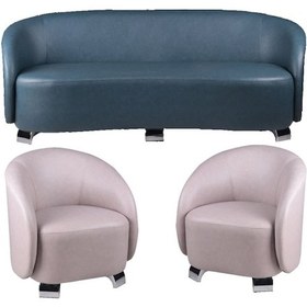 Resim Badem Oturma Grubu Çok Renkli 