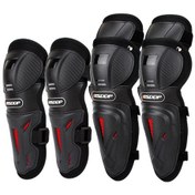 Resim Jokmae 4 Parça Ayarlanabilir Yetişkin Diz-dirsek Koruma Seti Siyah Diğer 