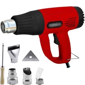 Resim İyisi Yok 7 Parça Sıcak Hava Üfleme Tabancası 2 Kademeli 2000W Isıtma Kurutma Kaynatma Eritme 