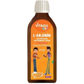 Resim VİTAGO Kids Rafadan Tayfa L-Arjinin Takviye Edici Gıda 150 ml 