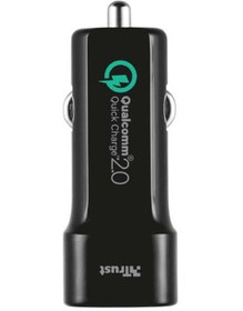 Resim Trust 21064 Telefon ve Tablet için Ultra Hızlı Araba Şarj Cihazı 