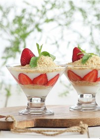 Resim Lav Crema 6 Lı Dondurmalık - Tatlı Servisi Puding Kasesi 