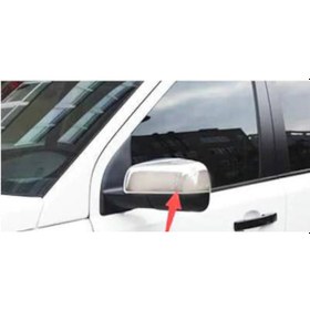 Resim Range Rover L322 2002 Sonrası Ayna Kapağı Metal Paslanmaz Çelik 