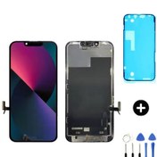 Resim İphone 13 Pro Uyumlu Hk Lcd Dokunmatik Ekran + Montaj Seti 