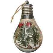 Resim Padalink Led Işıklı Pet Noel Topu Süs, Ev Ofis Dekorasyonu, 3 Lr44 Pil Dahil, Renkli Noel Ağaç Özelliği 
