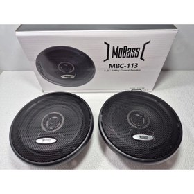 Resim Mobass 13cm Hoparlör Mobass Mbc-113 - 260w Kapaklı , Tweeterli Kapı Hoparlörü 13cm 