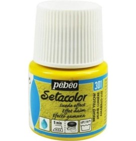 Resim Pebeo Setacolor Suede Effect Süet Etkisi Kumaş Boyası 301 Brıgh 