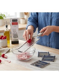 Resim Lüx 3in1 Çelik Rende 260gr 5570 Çok Renkli 