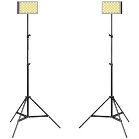 Resim Gdx Vlog K2 BiColor Led Video Konferans Işığı + Tripod 