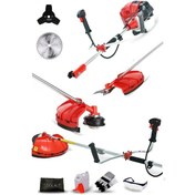 Resim Staxx Power Germany Turbo620 Benzinli Çim Ot Çayır Biçme Yan Tip Tırpan 63 CC 