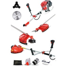 Resim Staxx Power Germany Turbo620 Benzinli Çim Ot Çayır Biçme Yan Tip Tırpan 63 CC 