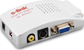 Resim Sl-Av201 Vga To Video Converter S-Link