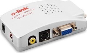 Resim Sl-Av201 Vga To Video Converter 