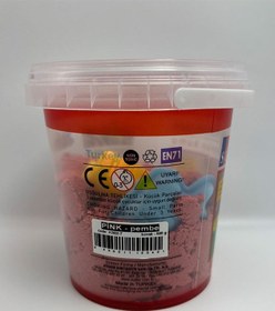 Resim Kinetik Kum Kırmızı Renk 500 Gr Pembe 