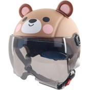 Resim 3c Sertifikalı Çocuk Kaskı 9ullg8 Kahverengi 