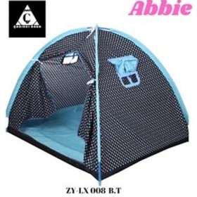 Resim Abbie Muhteşem Oyun Çadırı B.T Siyah Desenli 