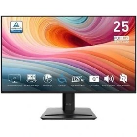 Resim Msı 24.5 Pro MP252 E2 1920X1080 (Fhd) 16:9 Flat IPS 120Hz 1ms Adaptıve-Sync Monıtor 