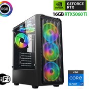 Resim XASER Thunder x750 i7 14700F 32GB DDR5 Ram 1TB M.2 NVMe SSD 16GB RTX5060 Ti Oyuncu Masaüstü Bilgisay 