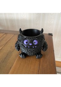 Resim Tüylü Canavar Kalemlik Seti 