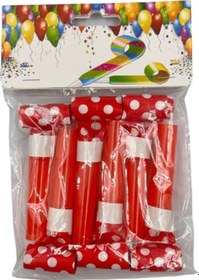 Resim Kırmızı Puanlı Kaynana Dili 6 Adet 