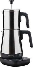 Resim Korkmaz A850-01 Moderna Gri 1600 W Çay Makinesi 