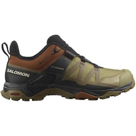 Resim Salomon 476852 X Ultra 4 Gtx Gothic Olive/caramel Cafe/black Erkek Outdoor Ayakkabı Siyah 