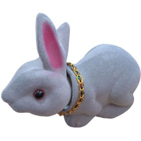 Resim OYUNCAK STORE Kafa Sallayan Tavşan - Araç İçi Aksesuar Beyaz Renk 