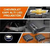 Resim Chevrolet Araçları İçin Kapı Altı Logo 7 Led Projektör (2 Adet) 