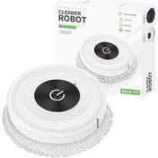 Resim 2023 Dilsiz Yeni Dokunmatik Mop Robot İslak Ve Kuru All-ın-one Temizleme White Beyaz 
