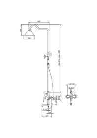 Resim Gpd Duş Seti Altın Dst27-A Diğer 
