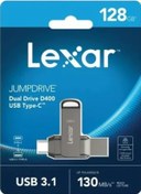 Resim Novahub Lexar D400 Usb 3.1 Çift Bağlantılı 130mb/s Type-c Ve Type-a 32gb-256gb Flash Bellek 