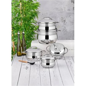 Resim Bonera GBBB1054 Globus 10 Parça Standart Set - Sılver 