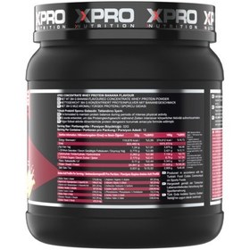Resim Xpro Nutrition Concentrate Whey Protein Tozu 384gr Muz Aromalı Muz 