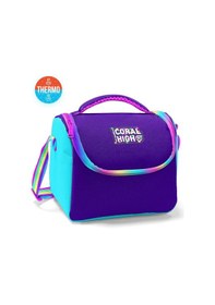 Resim Coral High Kids Mor Rainbow Fermuarlı Thermo Beslenme Çantası 11872 