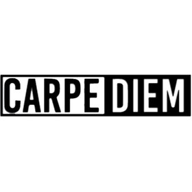 Resim Genel Markalar Carpe Diem Yazı Sticker 10 x 3 cm 