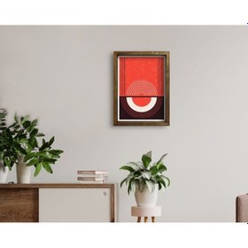 Resim Bk Home Doğal Masif Ahşap Çerçeveli Tablo 45X65Cm-86 (551057309) 