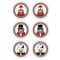 Resim Nutcracker Çerezlik 6 Parça 10 Cm New027 