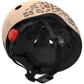 Resim Scoot and Ride Lifestyle Bebek Kaskı XXS-S Leopard 181206-96561 