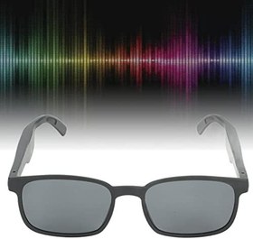 Resim Changor Müzik Gözlük, Cevap Aramalar Akıllı Gözlük 80mah Hafif Açık Kulak Ses Ayrılabilir Ön Çerçeve Çift Mikrofon Ev için 