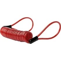 Resim Pengfushop5 Kırmızı Stil 120CM Motosiklet Motosiklet Güvenlik Disk Fren Kilidi Yaylı Hatırlatma Kablo Bobini Motosiklet Aksesuarları Malzemeleri Ürünler (Yurt Dışından) 