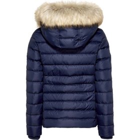 Resim Tommy Jeans Kadın Mont- Mavi 