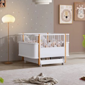 Resim Setay Sallanan Mdf Beşik, Bella Büyüyen Beşik 90X120 - Bella Karyola 90X190 