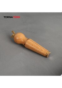 Resim Ahşap Malafa Yüzük Mengenesi Ahşap Şekillendirme Aparatı Metalik 